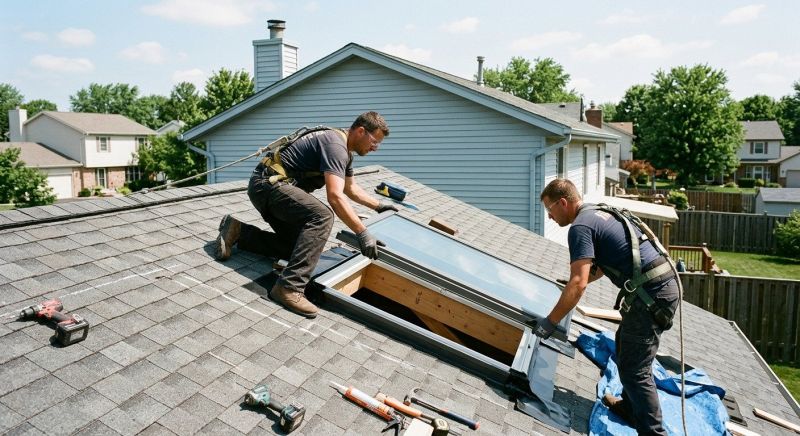 Roof Skylight Installation in Columbia, MO