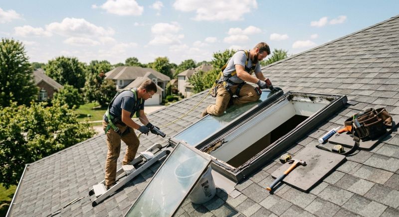 Skylight Glass Repair in Redmond, WA